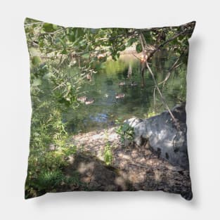 Geese in the Pond Pillow