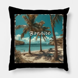 Bonaire Island Design Pillow