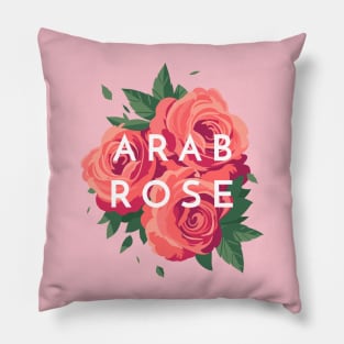 Arab Girl Arab Rose Pillow