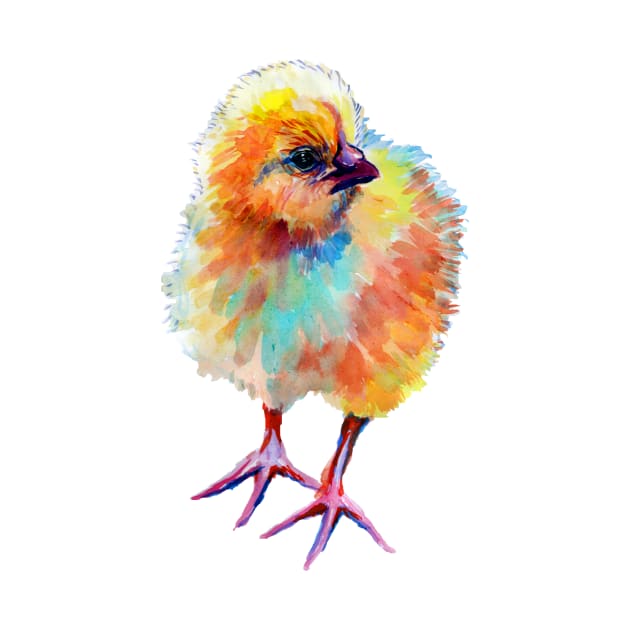 Yellow chick by AgniArt