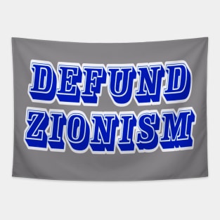 Defund Zionism - Double-sided Tapestry