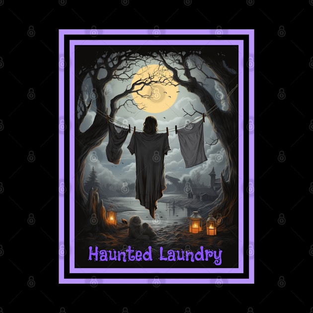 Haunted Laundry by FehuMarcinArt