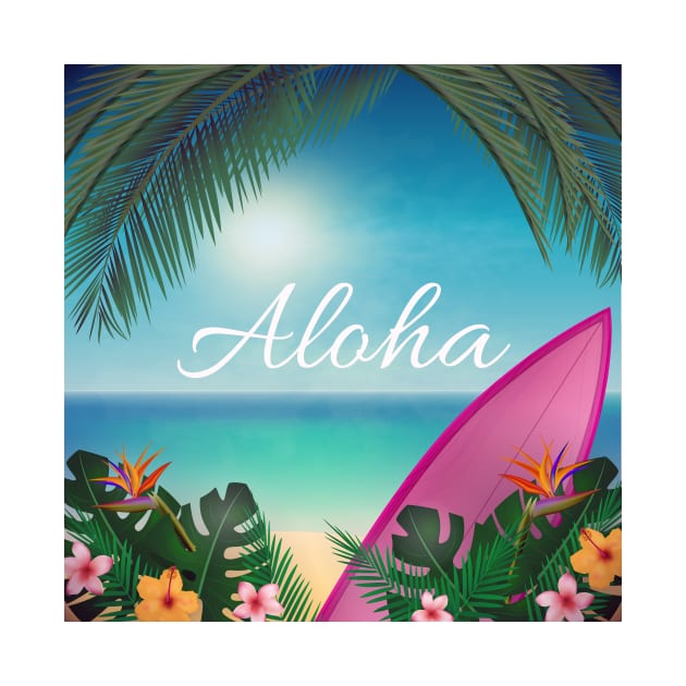Aloha Surfers Paradise by Makanahele