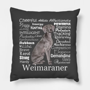 Weimaraner Pillow