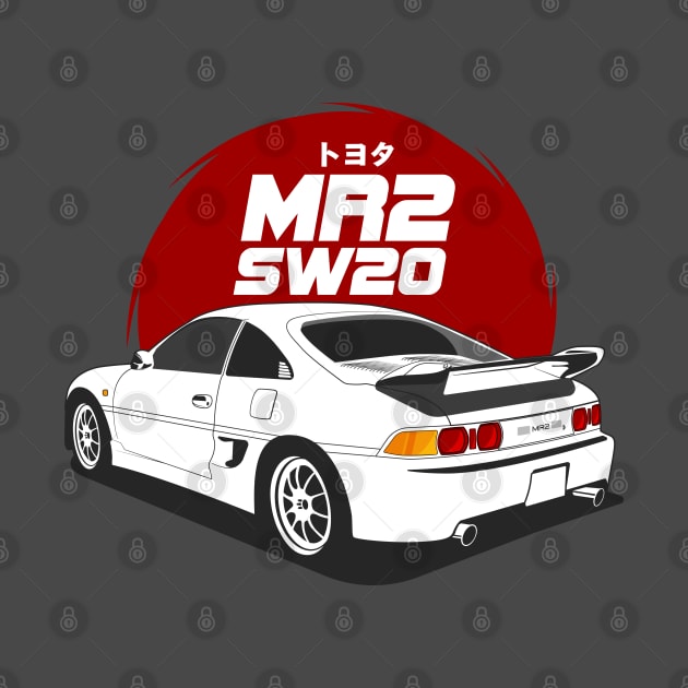 Toyota MR2 SW20 by AutomotiveArt