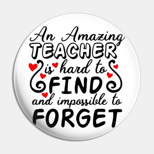 an amazingTeacher Pin