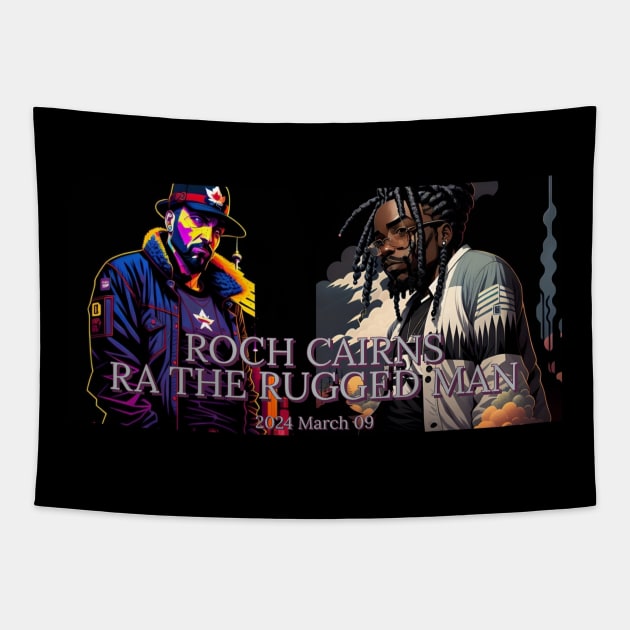 Roch and Rugged Man Tapestry Tapestry by Doctor Doom's Generic Latverian Storefront