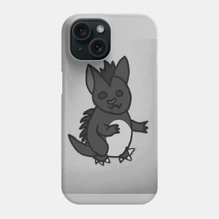 B&W Cutie Chupacabra Phone Case