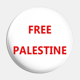 free palestine Pin