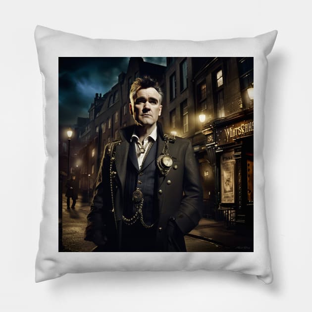 Morrissey Jack the Ripper Pillow by IconsPopArt