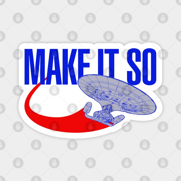 Make It So Magnet by PopCultureShirts