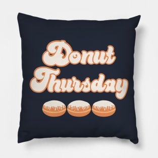 Donut Thursday Pillow