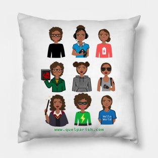 Cosplay Blerds - version "Cameron" Pillow