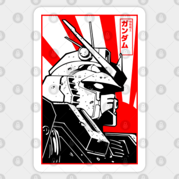 Gundam head - Gundam - Sticker