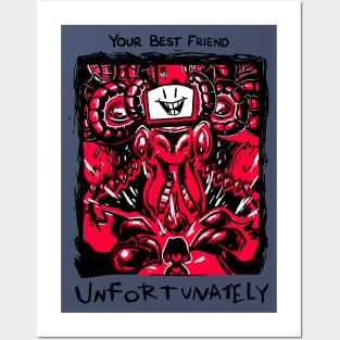 Chara Omega Flowey Undertale Best Poster Wall Art for Home Decoration 16x24  Inches : : Home