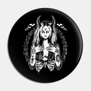 Tattooed Dead Girl Pin