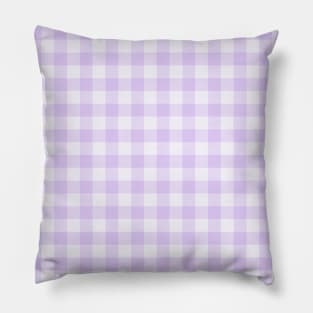 Lavender gingham Pillow