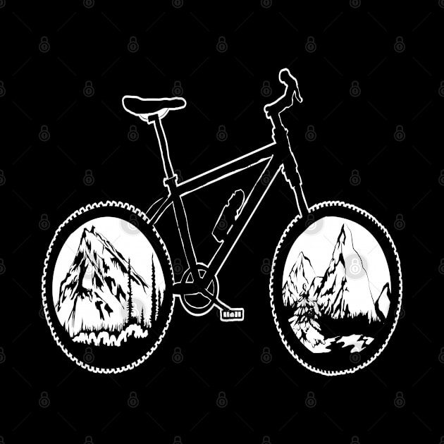 Cyclist Bicycle by ShirtsShirtsndmoreShirts