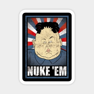 Kim Jong Un Nuke Em Rocket Magnet