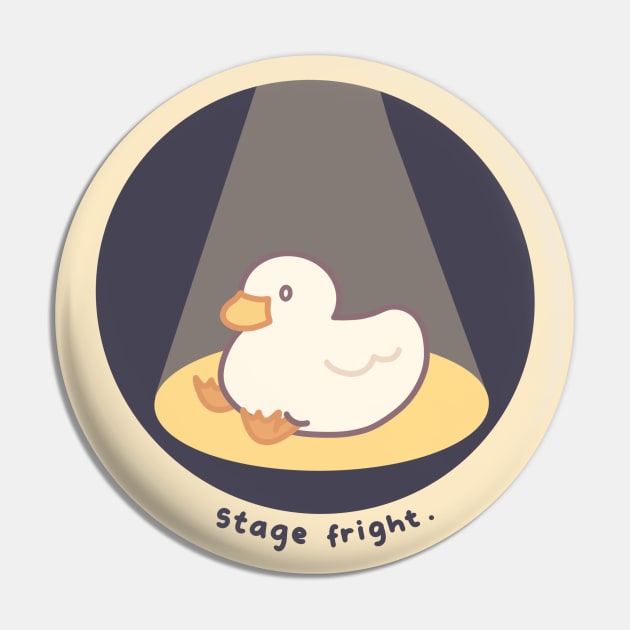 Stage Fright Pin by Meil Can