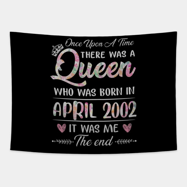 Girls 18th Birthday Queen April 2002 18 Years Old Tapestry by daylightpombo3