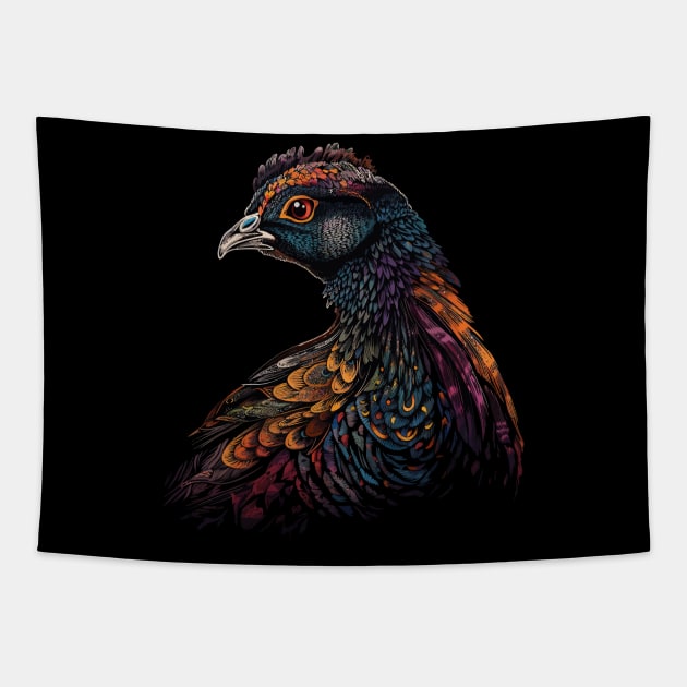 Pheasant Tapestry by JH Mart