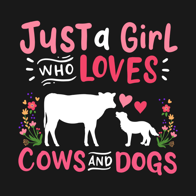 Cow Dog Cow Lover Dog Lover by KAWAIITEE