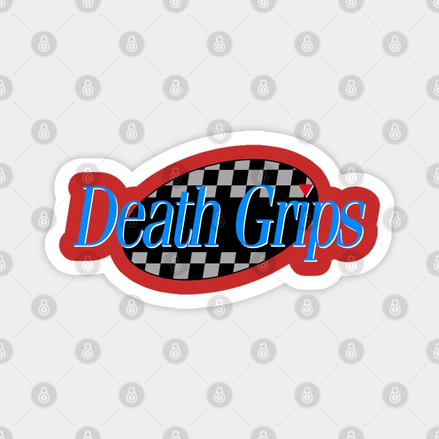 Death Grips 90s Aesthetic Tribute Graphic Design Magnet by DankFutura