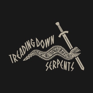 Tread Down Serpents Luke 10:19 Bible Verse T-Shirt