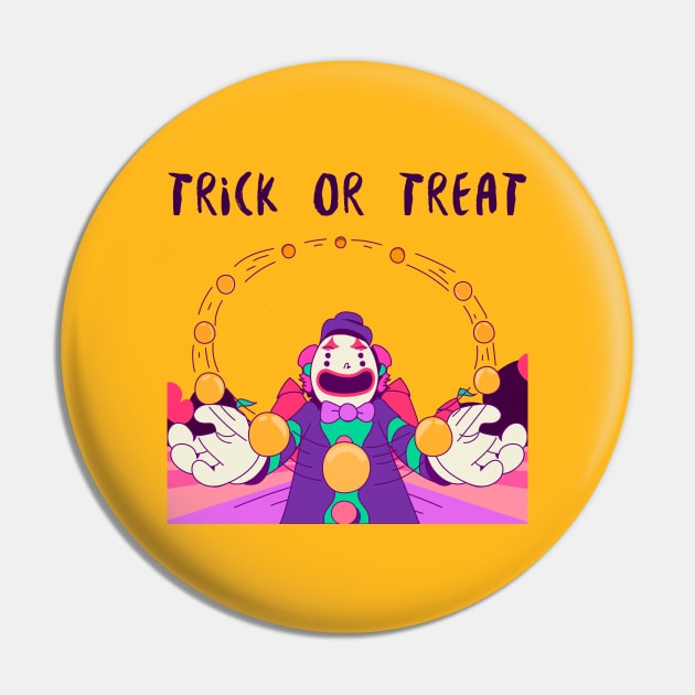 trick or treat Pin by Laddawanshop