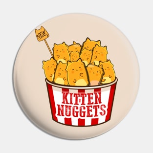 Adorable Kitten Nuggets Pin