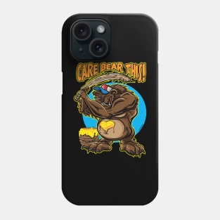 Care Bear This bear with baseball bat Phone Case