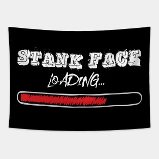 Stank Face Loading Metal Music Fan Tapestry