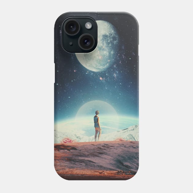 Somewhere between Sometime and Eternity Phone Case by FrankMoth