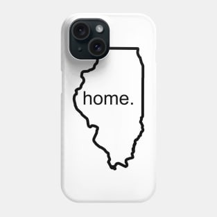 Illinois Home Black Phone Case