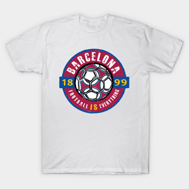 verraad wandelen attribuut Football Is Everything - Barcelona Vintage - Barcelona Fc - T-Shirt |  TeePublic