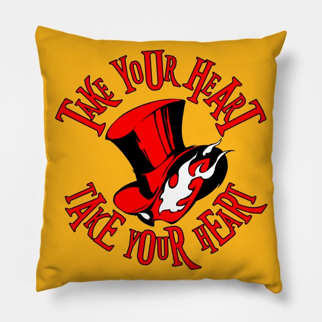 Phantom Hat Persona 5 Pillow by cInox