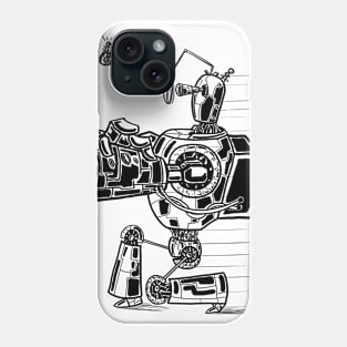 Shooting Robot! Phone Case