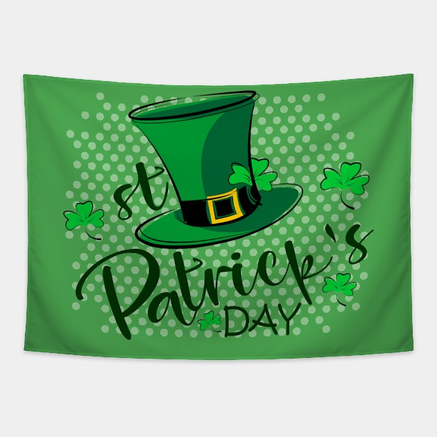 Happy St Patricks day Tapestry by dhanitatau