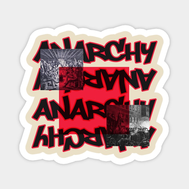 Anarchy, power of people Magnet by Innsmouth