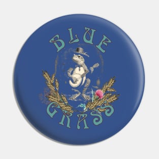 Bluegrass Frog Pin