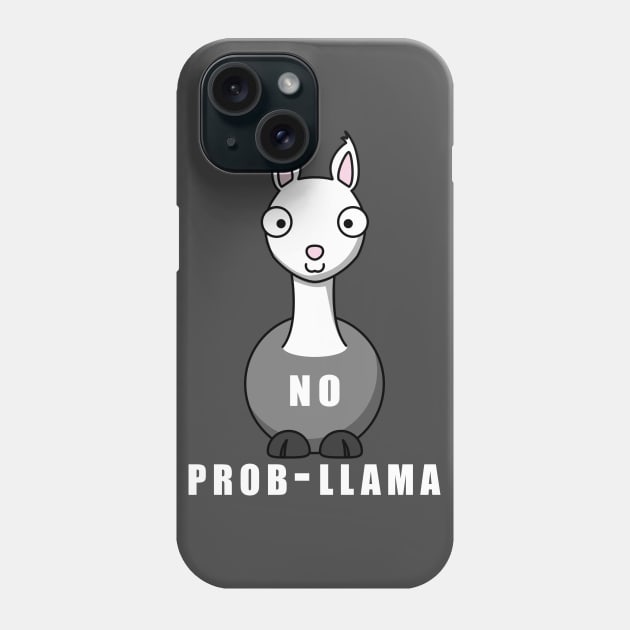 No prob llama gifts T-Shirt hoodie pajamas funny llama Phone Case by MIRgallery