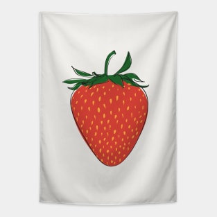 Red Strawberry Tapestry