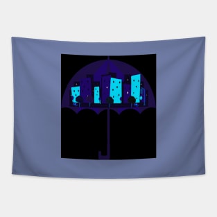 City girl´s umbrella Tapestry