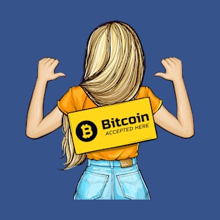 Bitcoin Accepted Here T-Shirt