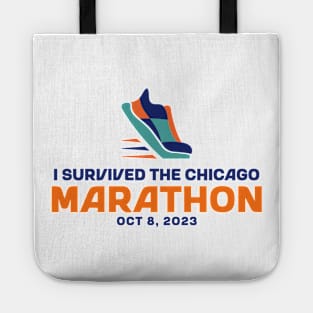 I Survived the Chicago Marathon Tote