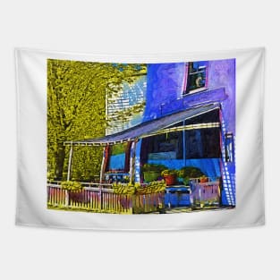 Roadside Cafe Tapestry