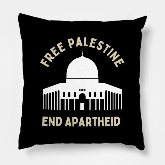 Free Palestine Gaza Under Attack Jerusalem Palestina Palestine Will Be Free Save Palestine Arab Save Gaza Zionist Zionism Pillow by EpsilonEridani