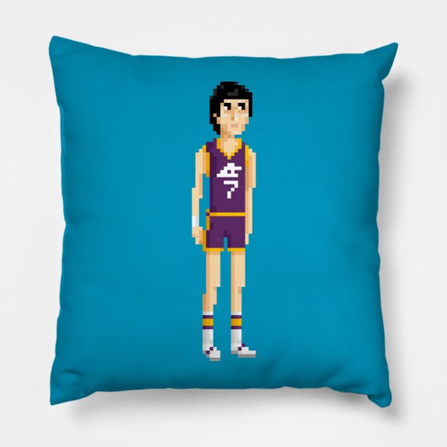 Pistol Pete Pillow by PixelFaces