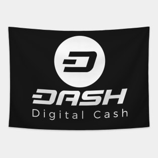 Dash Digital Cash Logo Tapestry